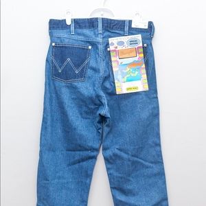 Wrangler x Peter max straight cut jeans